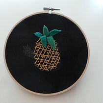Mi Proyecto del curso: Técnicas básicas de bordado: puntadas, composiciones y gamas cromáticas. Creativit project by Andrea Domínguez - 08.01.2020