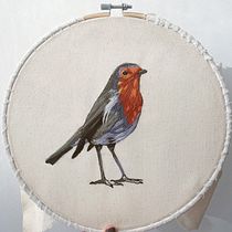 Mi Proyecto del curso: Pintar con hilo: técnicas de ilustración textil. Arts, Crafts, and Embroider project by Manuela Galvis - 08.01.2020