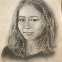 Meu projeto do curso: Retrato realista com lápis grafite. Portrait Drawing, Traditional illustration, Fine Arts, Sketching, Pencil Drawing, Drawing, Realistic Drawing, Artistic Drawing, and Figure Drawing project by Alberto Scorza - 08.01.2020