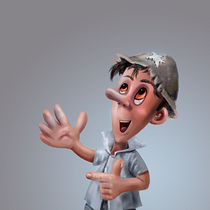 Mi Proyecto del curso: Pintura digital de personajes: ilustra con luz y color. Criatividade, Design de personagens e Ilustração digital projeto de Jorge Landivar - 01.08.2020
