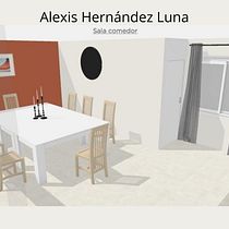 Mi Proyecto del curso: Iniciación al diseño de interiores. Een project van 3D-animatie van Alexis Hernández Luna - 02.08.2020