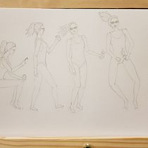 Mi Proyecto del curso: Dibujo anatómico para principiantes Ein Projekt aus dem Bereich Skizzenentwurf von Daniela Fernandez - 03.08.2020