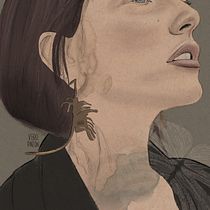 CARLA Retrato ilustrado con Procreate.  project by infomarketingveronica - 08.03.2020