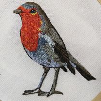 Mi Proyecto del curso: Pintar con hilo: técnicas de ilustración textil. Embroider project by Mayra Camus - 04.03.2020