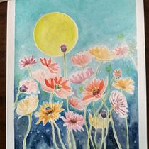 Mi Proyecto del curso: Día nocturno. Watercolor Painting project by Margarita Palazuelos - 08.05.2020