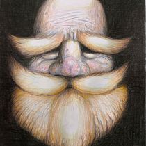 Mi Proyecto del curso: Retrato creativo en claroscuro. Un projet de Beaux Arts, Dessin au cra , et on de R.E. Gonzalez - 05.08.2020