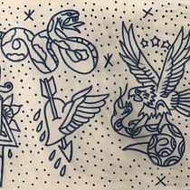 Mi Proyecto del curso: Tatuaje para principiantes. Tattoo Design project by Neto Velasco - 08.05.2020