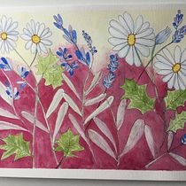 My project in Negative Watercolor Painting for Botanical Illustration course Ein Projekt aus dem Bereich Malerei von Gill Bellord - 05.08.2020