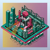 Mi Proyecto del curso: Ilustración vectorial isométrica desde cero. Design projeto de Diego Sturtz - 05.08.2020