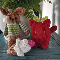 Mi Proyecto del curso: Amigurumi: creación de personajes con ganchillo. To, Design, Character Design, and Fiber Arts project by karlacorderogra - 08.06.2020