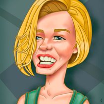 My project in Female Character Portraits in Procreate course. Projekt z dziedziny  użytkownika Alan Anderson - 06.08.2020