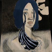 Mi Proyecto del curso: Retrato creativo en claroscuro con lápiz. Un projet de Dessin de Daniela - 07.08.2020