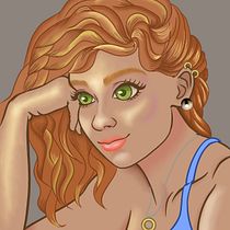 Mi Proyecto del curso: Retrato de personajes femeninos con Procreate. Artistic Drawing project by ricardo0354 - 08.06.2020