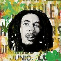Bob Marley, la leyenda... Design gráfico projeto de Orlando Menguiano - 06.08.2020