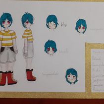 Mi Proyecto del curso: Creación de personajes manga. Character Animation project by miriam.fabiola.mcruz - 08.08.2020