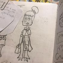 Meu projeto do curso: Introdução à criação de personagens estilo cartoon. Un projet de Dessin au cra , et on de Deise Timas - 06.08.2020