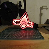 Mi primer proyecto Letrero led . 3D Design projeto de Daniel Hueitra - 07.08.2020