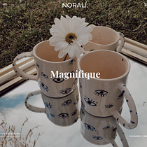 Creación de una tienda online con Shopify - Cerámicas Noralí. Un proyecto de Diseño de Maria Romero Díaz - 07.08.2020