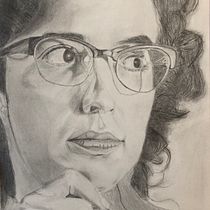 Jo's portrait. Desenho de retrato projeto de Anton Shakirzianov - 07.08.2020