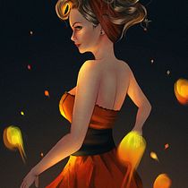 My project in Digital Fantasy Portraits with Photoshop course,. Digital Drawing project by Ga Ga - 04.27.2021