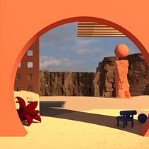 My project in Color applied to Interior Design course. Un progetto di 3D di De Pauw Charlie - 07.08.2020