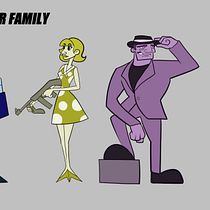 GANSTER FAMILY: Diseño cartoon estilo gráfico. Projekt z dziedziny  Animacja, Concept art i Projektowanie postaci użytkownika Andrés Ostos Guerrero - 07.08.2020