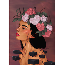 Mi Proyecto del curso: Retratos digitales de fantasía con Photoshop. Ilustração tradicional projeto de Luiss Cruz - 08.08.2020