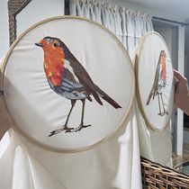 Mi Proyecto del curso: Pintar con hilo: técnicas de ilustración textil. Embroider project by Yaneth Cordoba - 08.08.2020
