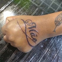 Meu projeto do curso: Tatuagem para principiantes. Calligraph, and Comic project by Felippe Lopes - 08.08.2020