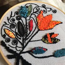 Mi Proyecto del curso: Introducción al bordado con aguja mágica. Embroider project by paola.poirrier.g - 09.08.2020