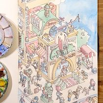 My project in The Art of Sketching: Transform Your Doodles into Art course Ein Projekt aus dem Bereich Traditionelle Illustration von vishaallalla - 08.08.2020