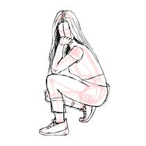 Mi Proyecto del curso: Dibujo anatómico para principiantes. Figure Drawing, and Digital Drawing project by Katia González - 08.09.2020