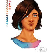My project in Digital Fantasy Portraits with Photoshop course. Artistic Drawing, and Digital Painting project by Sandeep Vanderwall - 08.09.2020