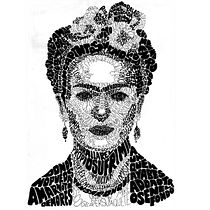 Mi proyecto: Retrato tipográfico. Portrait Drawing project by Eugenia Aigner - 08.09.2020