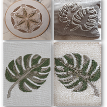 A minha pintura com linha e agulha mágica!. Un projet de Broderie , et Décoration de elisabetevaz - 07.08.2020