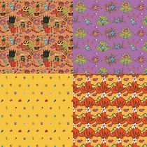 Mi Proyecto del curso: Diseño de patrones ilustrados. Pattern Design project by Ana María Barrios Figueredo - 08.10.2020