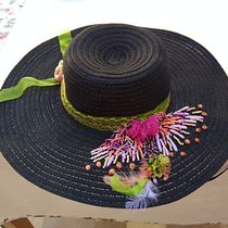 My project in Embroidery and Accessories Customisation course. Embroider project by Marie ROUSSEL - 08.13.2020