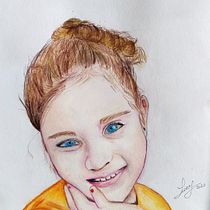 Reflejo de infancia. Un progetto di Disegno e Disegno realistico di Lucía Almeida Kutscher - 10.08.2020
