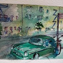 My project in Architectural Sketching with Watercolor and Ink course. Ilustração arquitetônica projeto de Daria Zubova - 14.08.2020