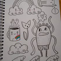 My project in Drawing for Beginners Level -1 course. Un proyecto de Dibujo, Sketchbook e Ilustración tradicional de Tara Vodopich - 11.08.2020