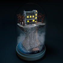 Mi Proyecto del curso: Creación de mundos 3D en miniatura con Procreate y Cinema 4D. Un proyecto de 3D, Arquitectura digital, Creatividad, Diseño 3D y Modelado 3D de Alejandro Vicente - 10.08.2020