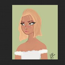 Female Drawing :). 2D Animation project by natyeditz - 08.12.2020