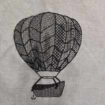 My project in Introduction to Blackwork Embroidery course. Un proyecto de Bordado de Lúcia Safi - 12.08.2020