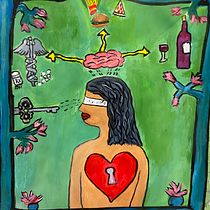 Your Heart has the Answer!. Traditional illustration, Painting, Creativit, Pencil Drawing, and Drawing project by dederomero09 - 08.10.2020