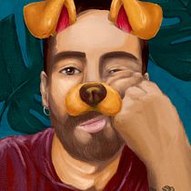 Mi Proyecto del curso: Retratos pictóricos con técnicas digitales. Un progetto di Illustrazione tradizionale di Carlos Díaz Mansilla - 12.08.2020