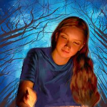 My project in Pictorial Portraits Using Digital Techniques course. Un progetto di Pittura digitale di Anastasiya Kladova - 12.08.2020