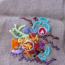 Mi Proyecto del curso: Técnicas avanzadas de bordado: puntadas y composiciones con volumen. Un projet de Broderie de la25mco - 12.08.2020