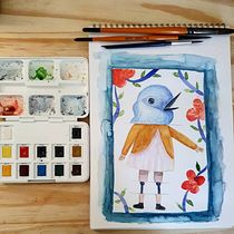 Mi Proyecto del curso: Introducción a la ilustración infantil. Traditional illustration project by Silvia Juliana - 08.12.2020