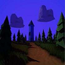 Mi Proyecto del curso: Modelado de escenarios low poly para videojuegos. Un progetto di Sviluppo di videogiochi di Gregorio Almazán - 20.09.2020