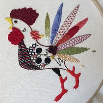 Mi Proyecto del curso: Técnicas de bordado: ilustrando con hilo y aguja. Un projet de Broderie de Verónica Castro Watson - 13.08.2020